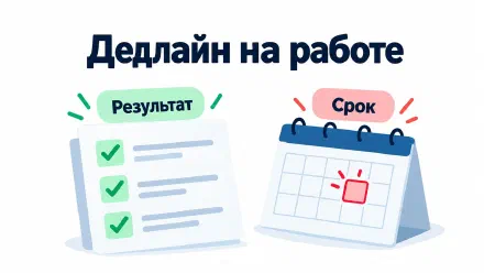 Дедлайн на работе: как согласовать срок и сообщить о задержке