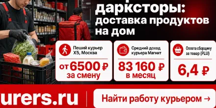 Как работают дарксторы: доставка продуктов на дом
