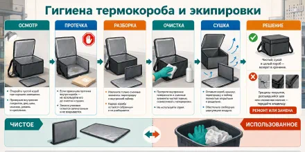 Гигиена термокороба и экипировки: очистка, сушка и замена