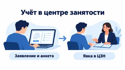 Как встать на биржу труда: заявление и действия до решения