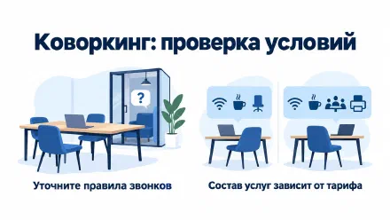 Коворкинг: как выбрать рабочее место и проверить условия