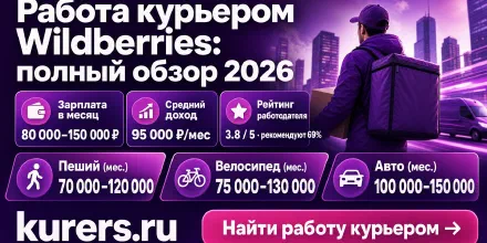 Работа курьером Wildberries: полный обзор 2026