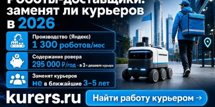 Роботы-доставщики: заменят ли курьеров в 2026 году