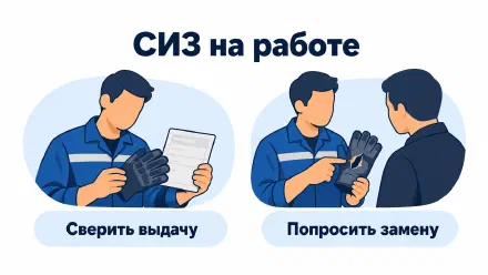 СИЗ на работе: что обязан выдать работодатель и когда менять