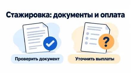 Стажировка при приёме на работу: документы и оплата