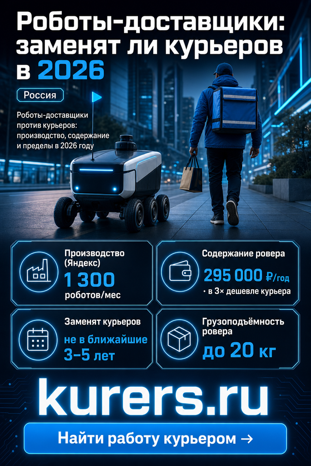 робот доставщик